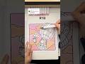 How to color a sunset with alcohol markers 🌅 sunset coloring tutorial #coloringtutorial
