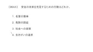 看護師国家試験過去問｜96回午前6｜吉田ゼミナール