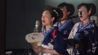 ドンパン節　日本民謡同好会　第55回 南御堂盆おどり 2日目　17.08.28