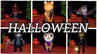 ALL PIGGY HALLOWEEN SKINS!! (2020-2022)| Roblox Piggy