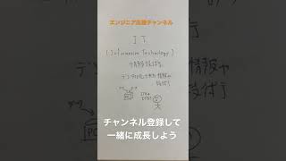 エンジニアなら知ってて当たり前の用語「IT」#Shorts