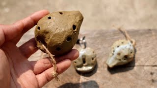 DIY Ocarina ! How To Make An Ocarina / Basic ocarina / Ocarina for beginner /Ocarina how to