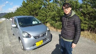 ミライースで、車中泊生活の旅をする彼にインタビューしてみた！