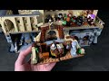 combining all of the lego harry potter 2024 hogwarts sets