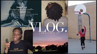 VLOG. | Fall Views | Dollar Tree Run | Loc Wash Day + Gospel Jams ♡