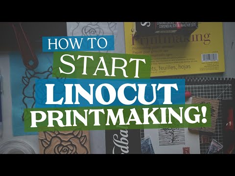 What equipment do you need for lino printing?