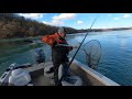 niagara river huge lake trout slam sparky’s charters client experience