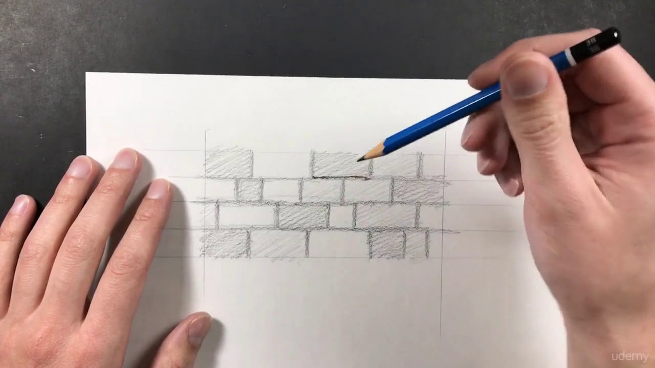 How To Draw A Brick Wall Step By Step At Thomas Reiser Blog
