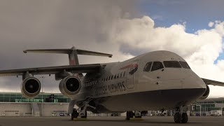 Livestream flying the BAe146 v2 from Stansted to Dublin in Microsoft Flight Simulator