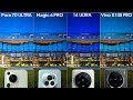 Huawei Pura 70 Ultra vs Honor Magic 6 Pro vs Xiaomi 14 Ultra vs Vivo X100 Pro Camera Test
