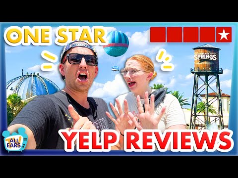 Prueba de reseñas de 1 estrella en Yelp en Disney World – Disney Springs