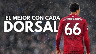 EL MEJOR JUGADOR DE CADA DORSAL EN LA PREMIER LEAGUE 24/25