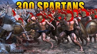 300 SPARTANS Vs 10,000 PERSIANS!!! | Ultimate Epic Battle Simulator HD