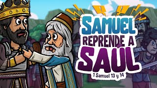 Samuel reprende a Saúl🗯️| Jonatán enfrenta a los Filisteos ⚔ | Mi Primera Biblia | 54