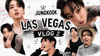 Jungkook Las Vegas Vlog 2 🎤🔥 Concert vlog & Backstage Moments (ENG SUB)