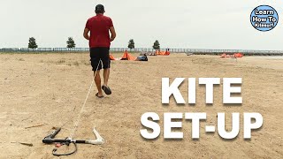How To Set Up Your Kiteboarding Kite
