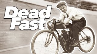 Deadly Fast! A Motorcycle Legend, the 1911 Indian Big Base 8-Valve Board Track Racer!