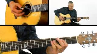 Tommy Emmanuel Guitar Lesson - #20 Barre Chord - Fingerstyle Milestones