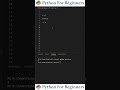 Deleting Variables In Python | Python For Beginners