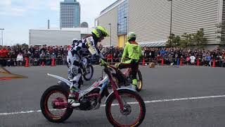 2018大阪モーターサイクルショー トライアルデモンストレーション 1回目