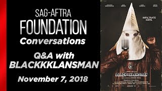 Conversations with BLACKKKLANSMAN