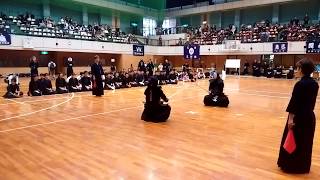 高槻市民剣道大会四段の部決勝戦201709