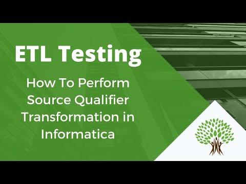 How To Perform Source Qualifier Transformation in Informatica