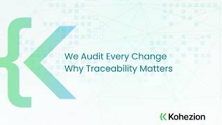 We Audit Every Change | Data Traceability Explained