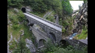 Die Linthschlucht bei Linthal/Tierfehd, GL - CH