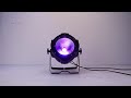 shehds aluminum alloy led par cob 200w violet lighting for night club mysterious sexy atmosphere