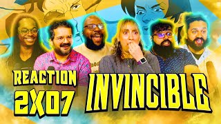 Invincible goes DBZ!!! | Invincible 2x7 "I'm Not Going Anywhere!" | Normies Group Reaction!