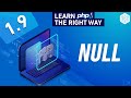 PHP Null Data Type - Full PHP 8 Tutorial