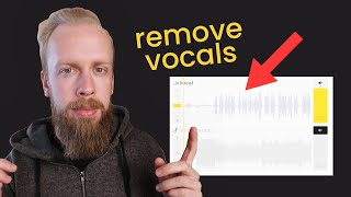 How To Remove Vocals From ANY Song! | Free A.I. Vocal Remover Tool