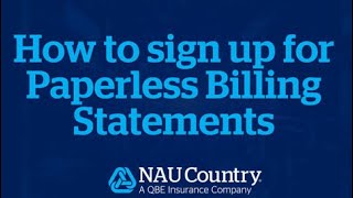 Farmer Resources: How to sign up for Paperless Billing Statements