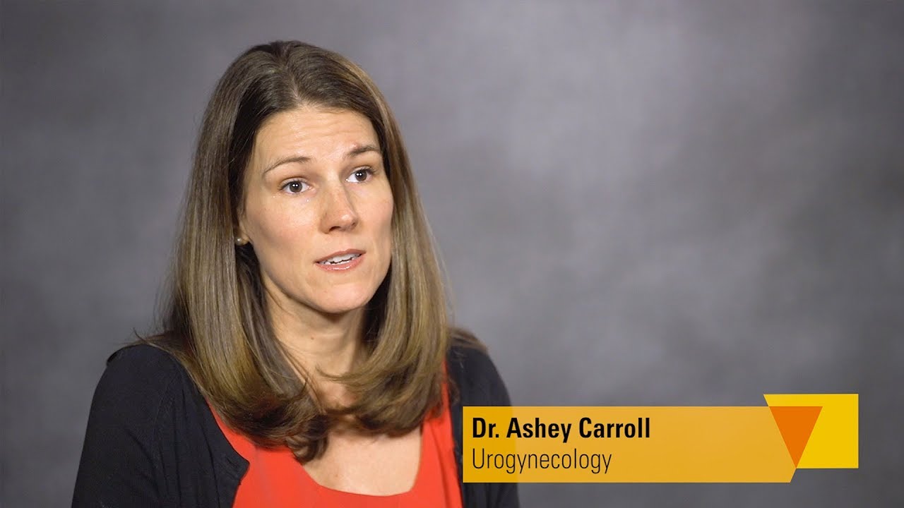 Dr. Ashley Carroll, Urogynecology, VCU Health - YouTube