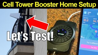 📶 Quick Test! Residential Cell Phone Signal Amplifier Booster from ZORIDA