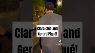 Clara Chía and Gerard Piqué #gerardpiqué #clarachiaypique #clarachia #clarachiamarti #shakira#gossip