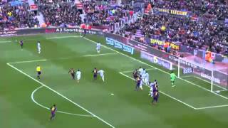 FC Barcelona 0 - 1 Málaga CF [21-02-2015] All Goals