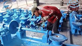 mengintip proses produksi gearbox pintu air ortega sakti