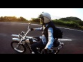 長崎 生月島ソロツーリング 生月サンセットウェイ bsa b50t gopro studio b50 blazer