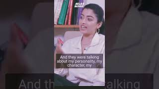 Rashmika Mandanna Talks About Facing Negativity And Trolls While Struggling To Fit In #shorts