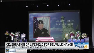 Celebration of life held to honor Belville Mayor Mike Allen