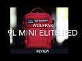 WOLFPAK 9L Mini Elite Red Backpack “REVIEW”