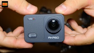 Unboxing the Akaso V50X - Footage comparison with GOPRO Black 8