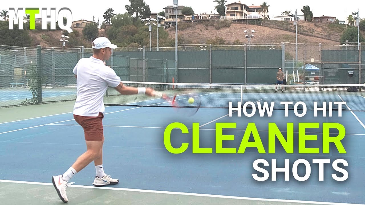 Tennis | Hit CLEANER GROUNDSTROKES And Move BETTER With This Simple Tip ...