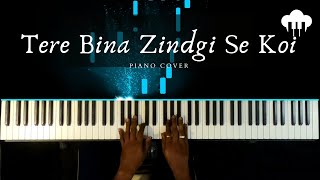 Tere Bina Zindagi Se Koi | Piano Cover | Lata Mangeshkar | Aakash Desai
