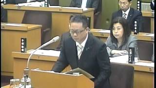 枚方市議会　平成27年第1回定例会　鍜治谷知宏議員