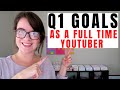 HOW TO SET QUARTERLY GOALS | GOAL SETTING FOR 2022 | BUSINESS GOALS AS A FULL TIME YOUTUBER AND ETSY