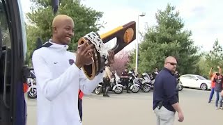 Hero's Welcome for Virginia basketball after historic NCAA win