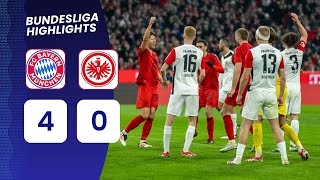 Bayern Munich - Eintracht Frankfurt | 4-0 | Highlights | Bundesliga 2024-25 | bayern frankfurt